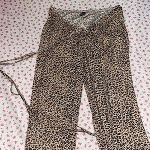 Leopard Print Pants